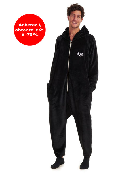 Snuggs Combinaison pyjama "Noir"