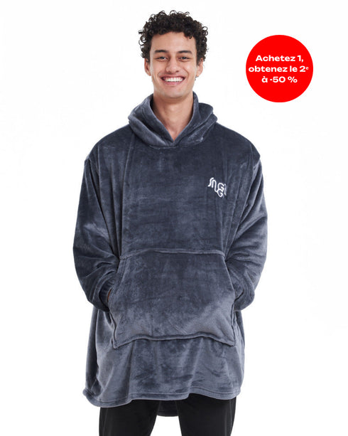 Snuggs Sweat à capuche “Gris Souris"