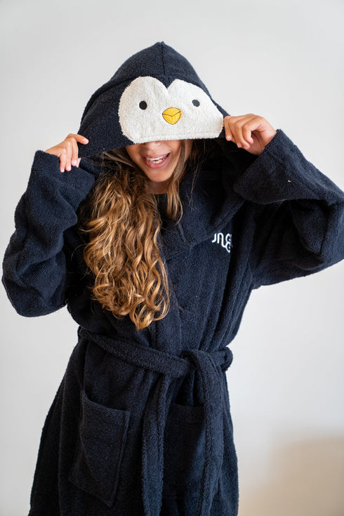Snuggs peignoir enfant penguin