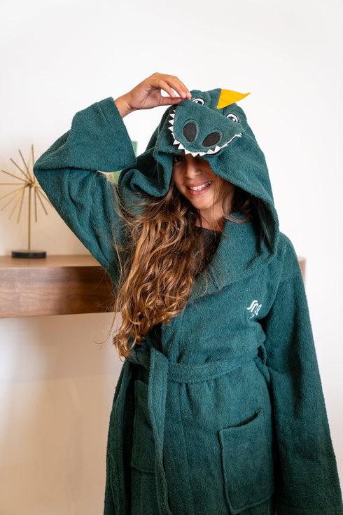 Snuggs peignoir enfant dinosaure