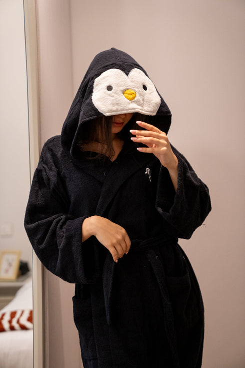 Snuggs peignoir penguin