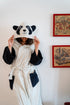 Snuggs peignoir panda