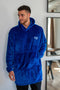 Snuggs Sweat à capuche bleu roi
