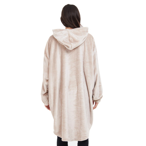 Snuggs Sweat à capuche écru