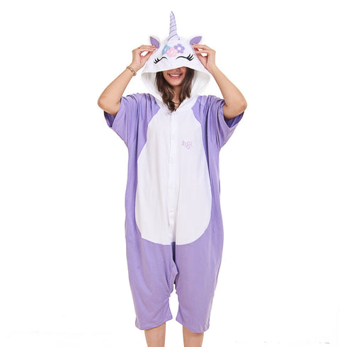Combinaison bermudes d'été Snuggs licorne
