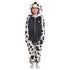 Snuggs Combinaison Pyjama Animaux D'enfants "Black Cow"