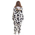 Snuggs Combinaison Pyjama Animaux D'enfants "Black Cow"
