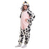 Snuggs Combinaison Pyjama Animaux D'enfants "Vache Rose"