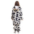 Snuggs Combinaison Pyjama Animaux D'enfants "Vache Rose"