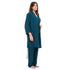 Ensemble pyjama d'été femme kimono pétrole