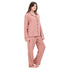 Ensemble pyjama d'été femme boutonné cashmere