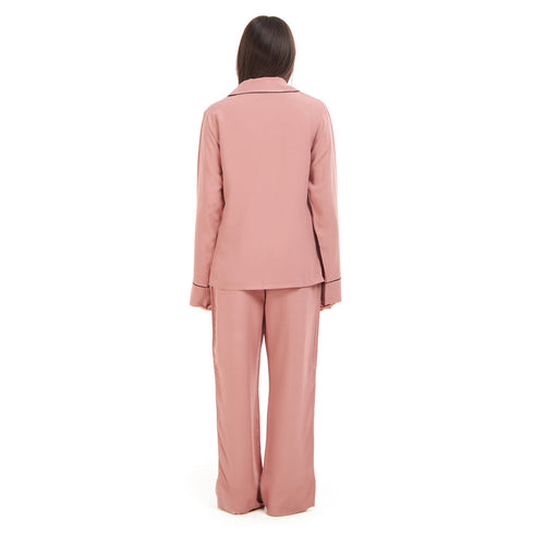 Ensemble pyjama d'été femme boutonné cashmere