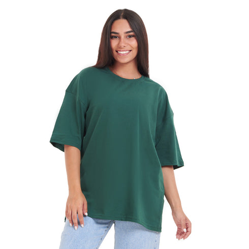 T-shirts oversize vert