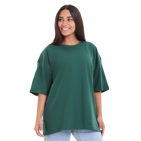 T-shirts oversize vert
