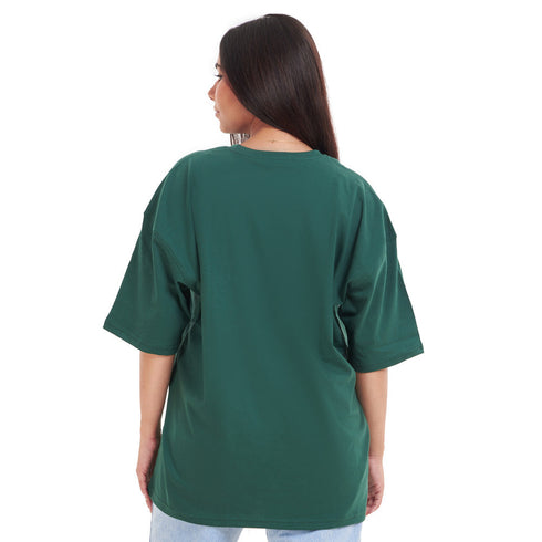 T-shirts oversize vert
