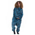 Snuggs Combinaison pyjama carreaux bleus