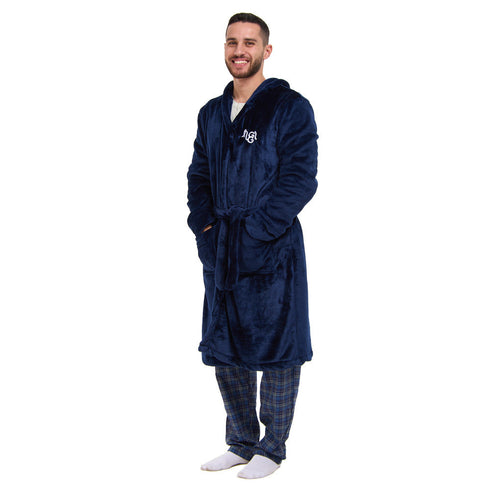 Snuggs Robe de chambre bleu foncé