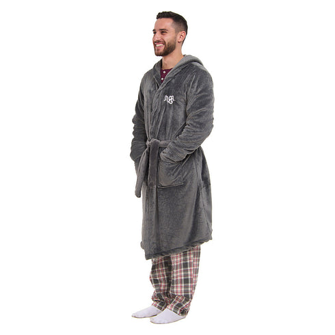 Snuggs robe de chambre gris foncé