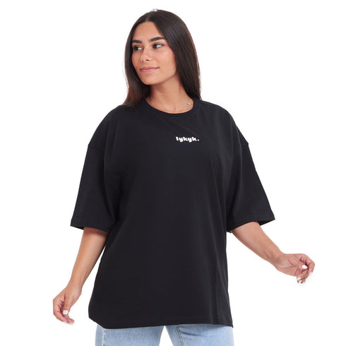 T-shirts oversize noire iykyk