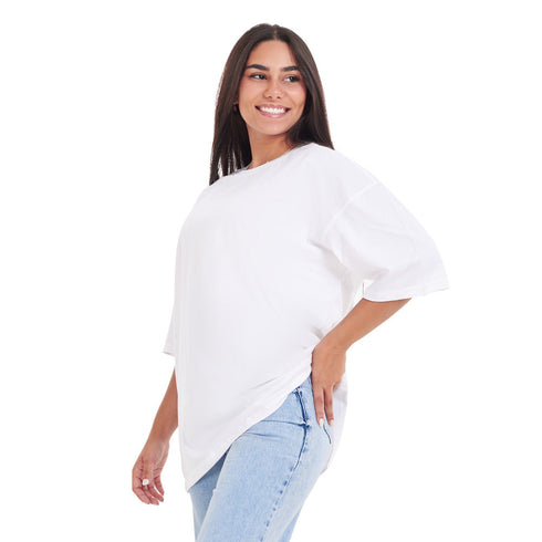 T-shirts oversize blanc