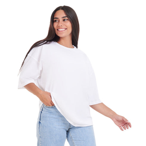 T-shirts oversize blanc