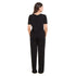 Ensemble pyjama d'été femme T-shirt noire + pantalon