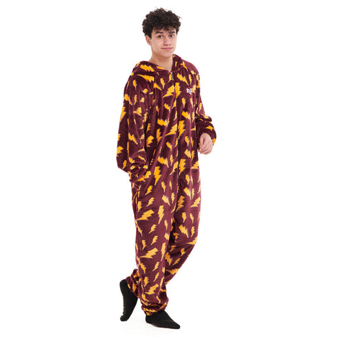 Snuggs combinaison pyjama "Eclair Bordeaux"