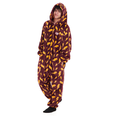 Snuggs combinaison pyjama "Eclair Bordeaux"