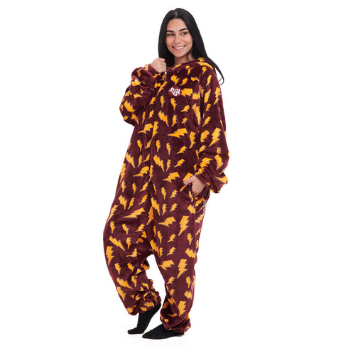 Snuggs combinaison pyjama "Eclair Bordeaux"