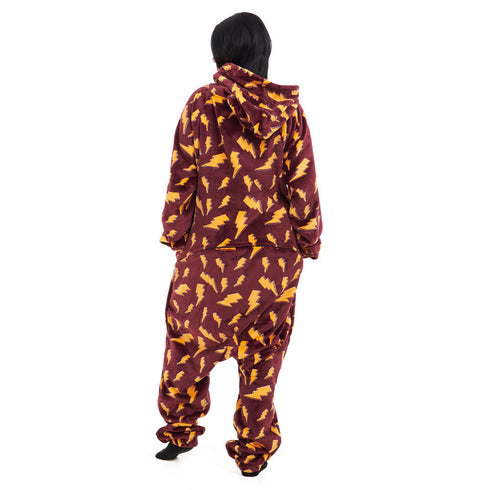Snuggs combinaison pyjama "Eclair Bordeaux"