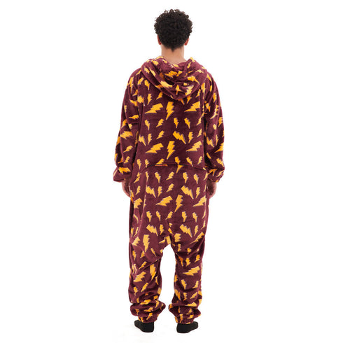 Snuggs combinaison pyjama "Eclair Bordeaux"