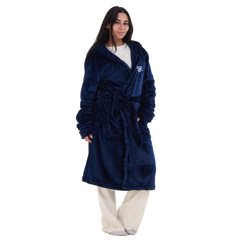 Snuggs Robe de chambre bleu foncé