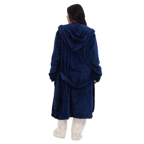 Snuggs Robe de chambre bleu foncé