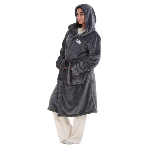 Snuggs robe de chambre gris foncé