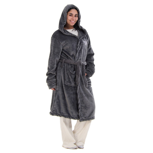 Snuggs robe de chambre gris foncé