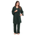 Ensemble pyjama d'été femme kimono vert