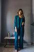 Ensemble pyjama d'été femme kimono pétrole