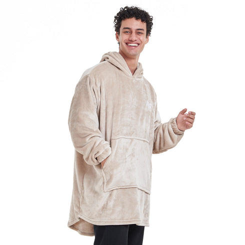 Snuggs Sweat à capuche écru