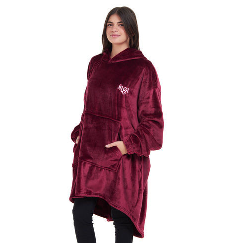 Snuggs Sweat à capuche “Rouge Foncé"