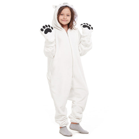 Snuggs Combinaison Pyjama Animaux D'enfants "Ours Polaire"