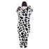 Snuggs combinaison pyjama animaux adulte "Vache Rose"