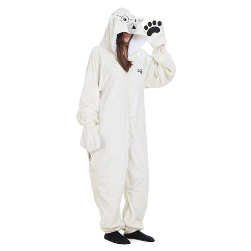 Snuggs Combinaison pyjama animaux "Ours polaire"