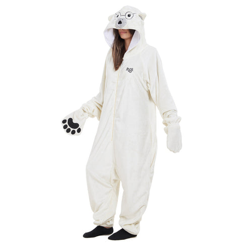 Snuggs Combinaison pyjama animaux "Ours polaire"
