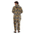 Snuggs Combinaison Pyjama "Eclairs gris souris "