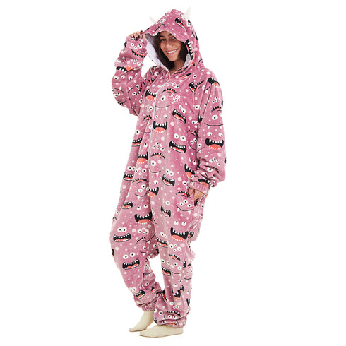 Snuggs Combinaison Pyjama "Monstre Cachemire"
