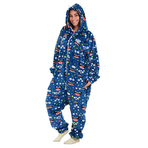 Snuggs Combinaison Pyjama"Monstre Bleu"