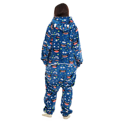 Snuggs Combinaison Pyjama"Monstre Bleu"