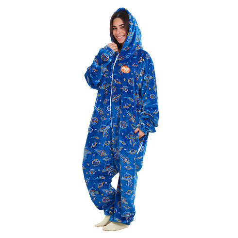 Snuggs combinaison pyjama "Espace Bleu"