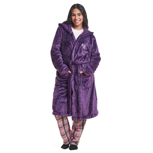 Snuggs robe de chambre "Violet foncé"