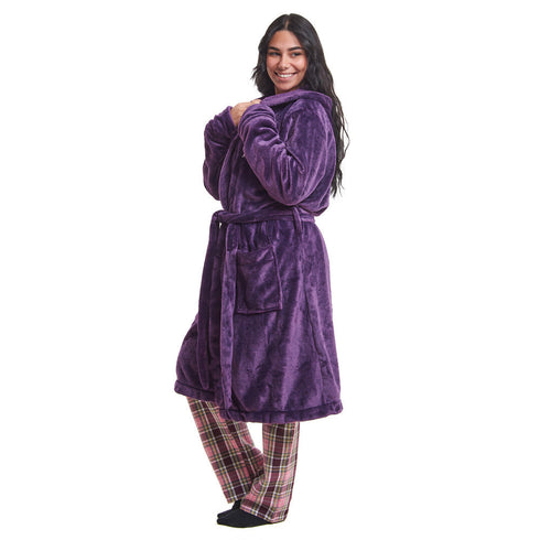Snuggs robe de chambre "Violet foncé"